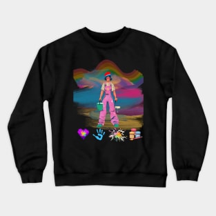 Funny pride painter Crewneck Sweatshirt